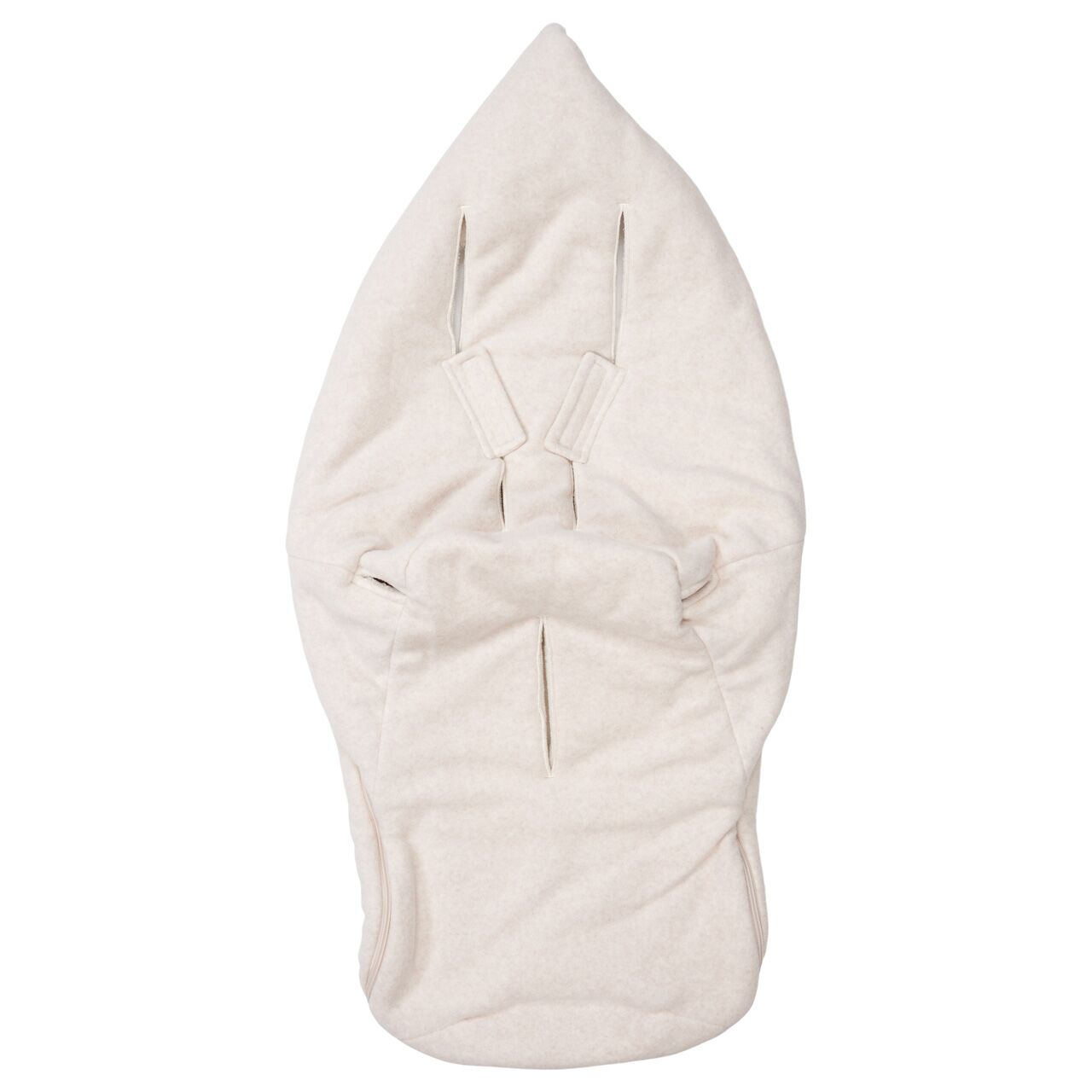 koeka Buggy Fußsack Denver Plüsch „nougat“, 115x40cm – Bild 2