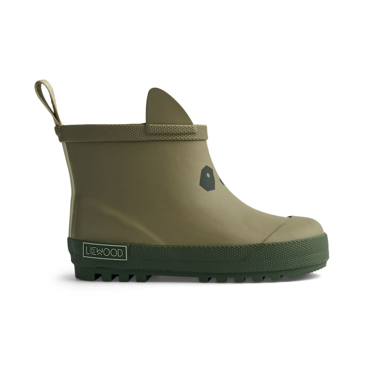 Liewood Jesse Thermo-Regenstiefel „Khaki / Sandy mix“, Teddyfutter, Gr. 29-31 – Bild 2