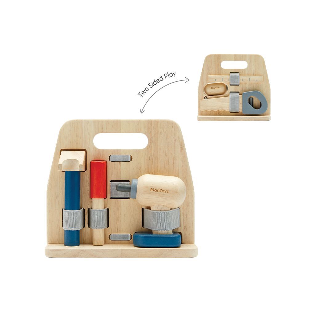 PlanToys Handwerker Set aus Holz – Bild 2