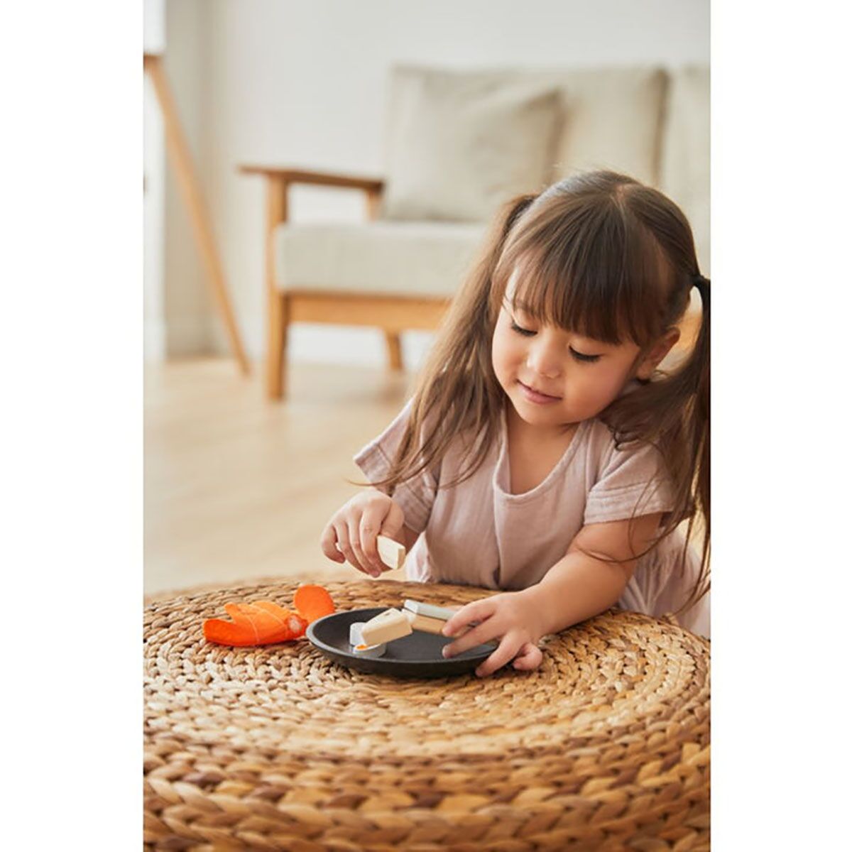 PlanToys Meeresfrüchte-Platte Spielset aus Holz – Bild 9