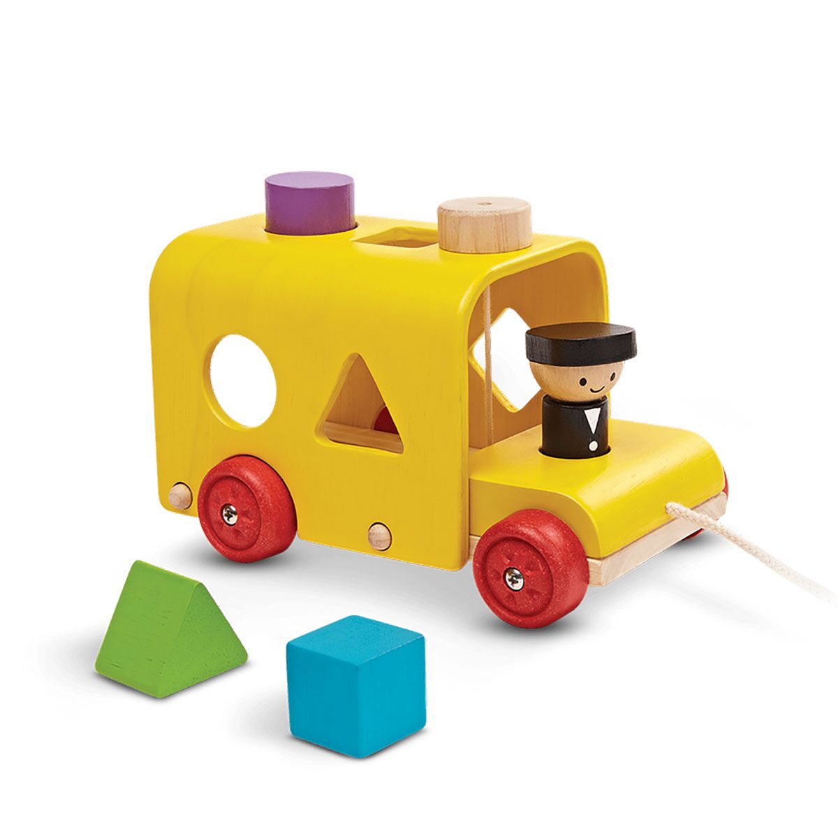 PlanToys Sortierbus aus Holz