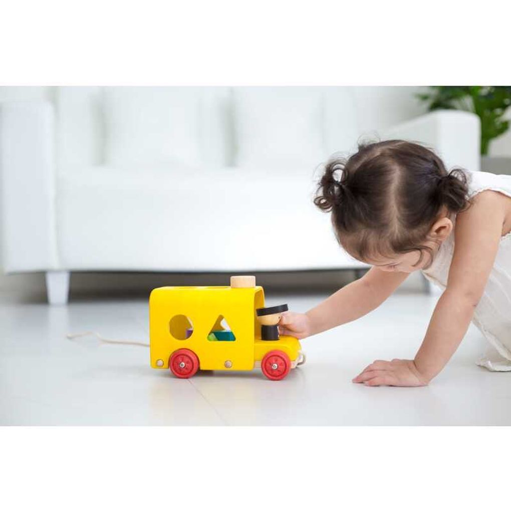 PlanToys Sortierbus aus Holz – Bild 6