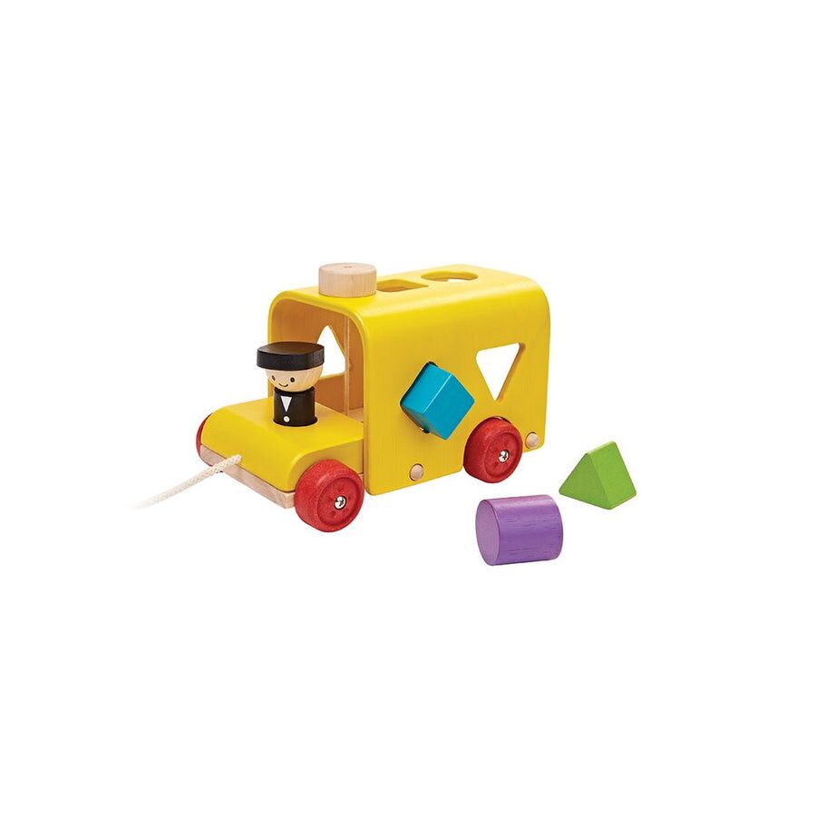 PlanToys Sortierbus aus Holz – Bild 2