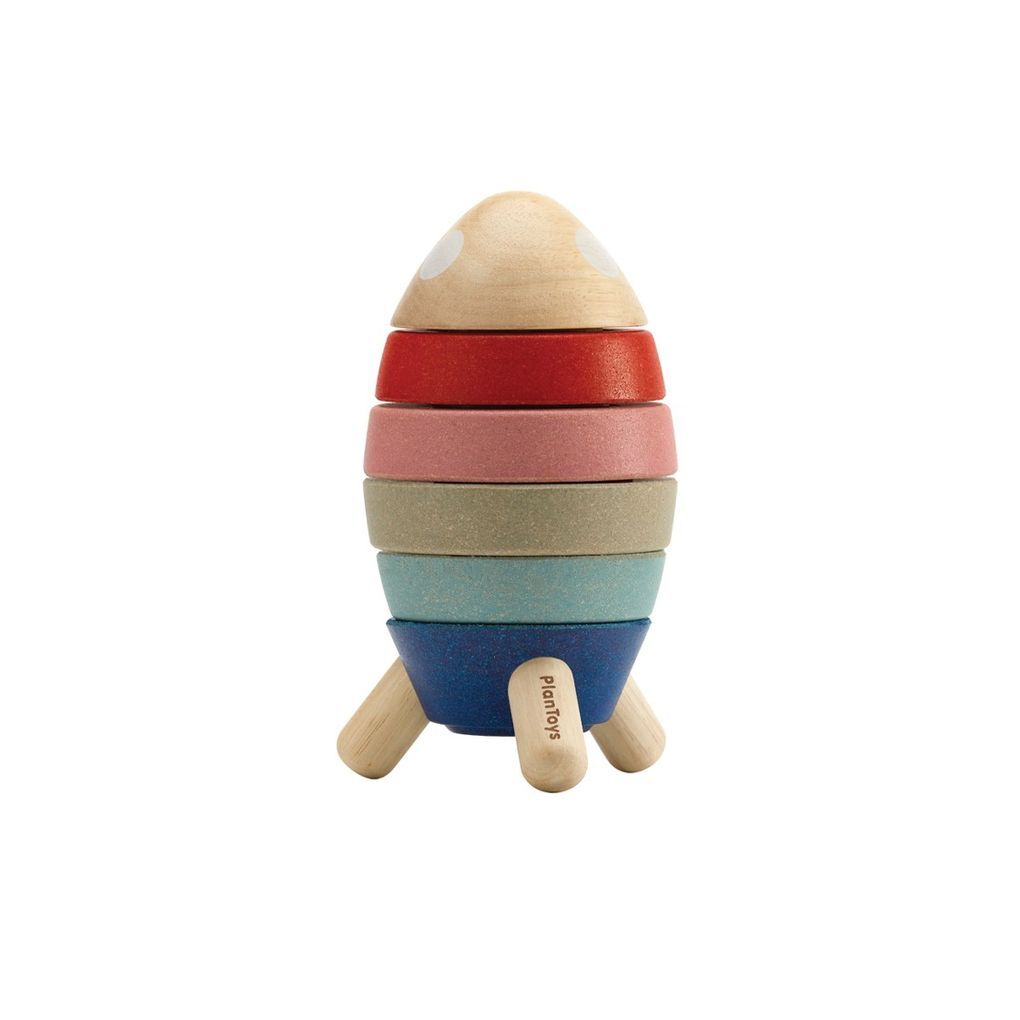 PlanToys Stapelrakete Orchard aus Holz – Bild 2