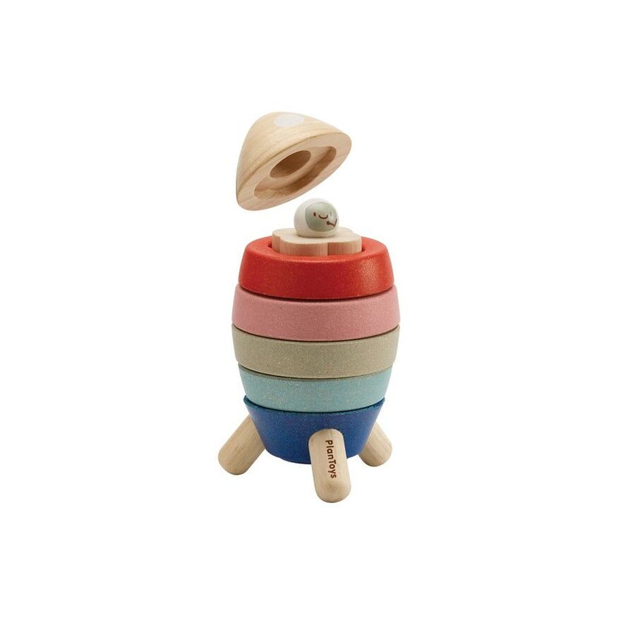 PlanToys Stapelrakete Orchard aus Holz – Bild 3