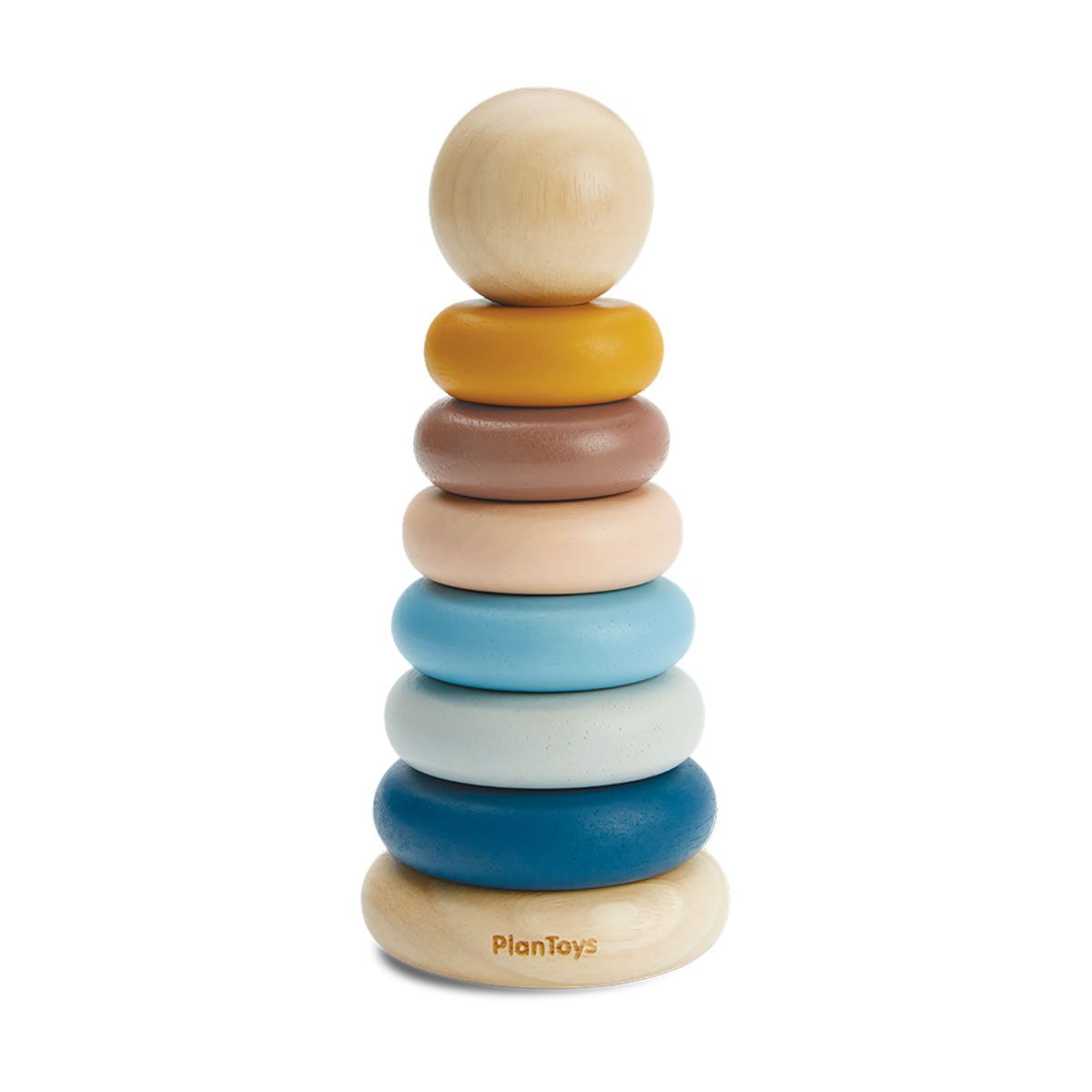 PlanToys Stapelringturm „Orchard“ aus Holz