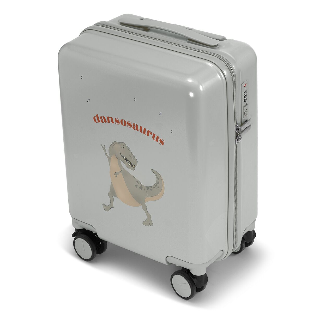 DELISTED Konges Sløjd Kinder-Handgepäckkoffer „Dino“, 25L, 45x31x21cm