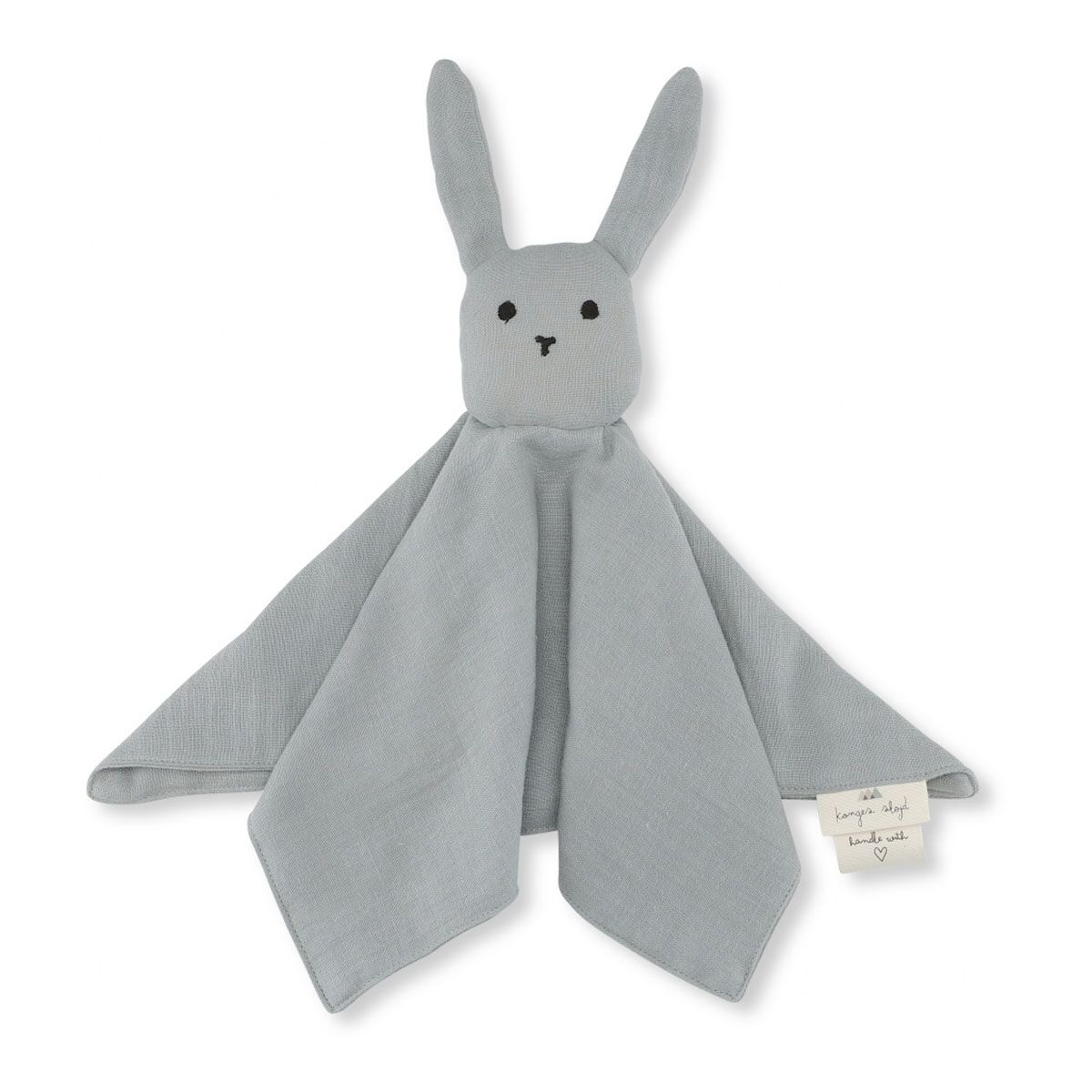 DELISTED Konges Sløjd Kuscheltuch Hase „French Blue“