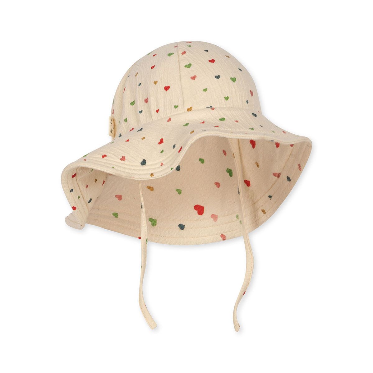 Konges Sløjd KS4269 - CHLEO SUNHAT - MULTI HEARTS - Main