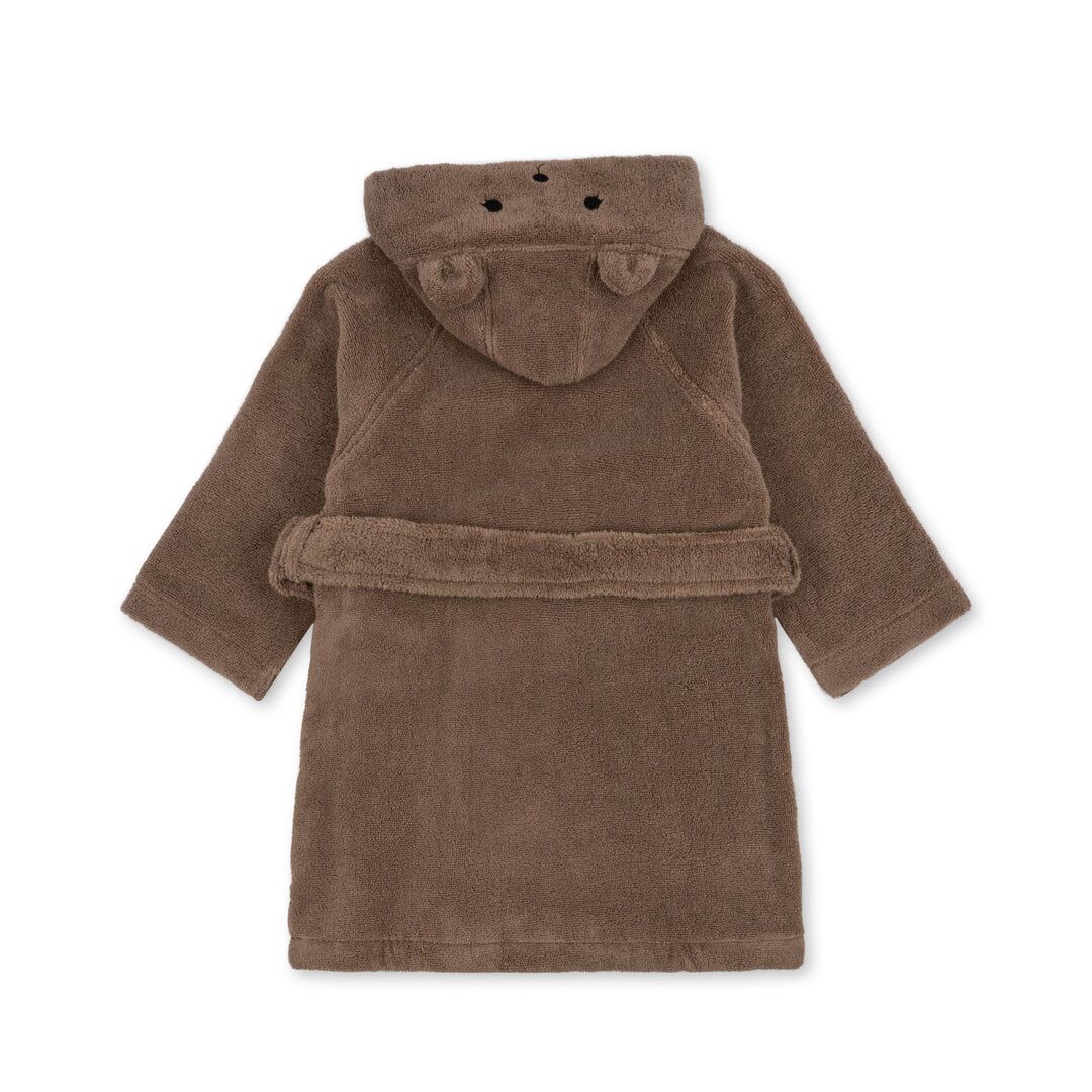 Konges Sløjd Kinder-Bademantel Terry „Desert Taupe“