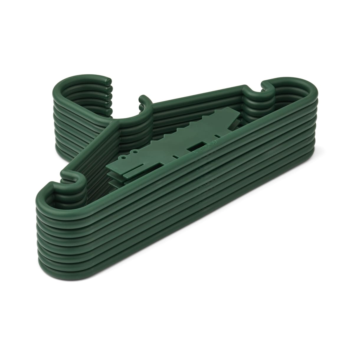 Liewood Kleiderbügel-Set Falton für Kinder „Garden green“, 8er-Pack
