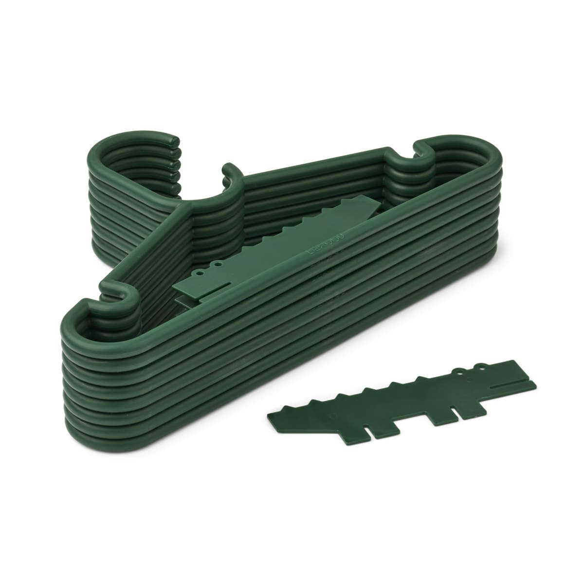 Liewood Kleiderbügel-Set Falton für Kinder „Garden green“, 8er-Pack – Bild 2