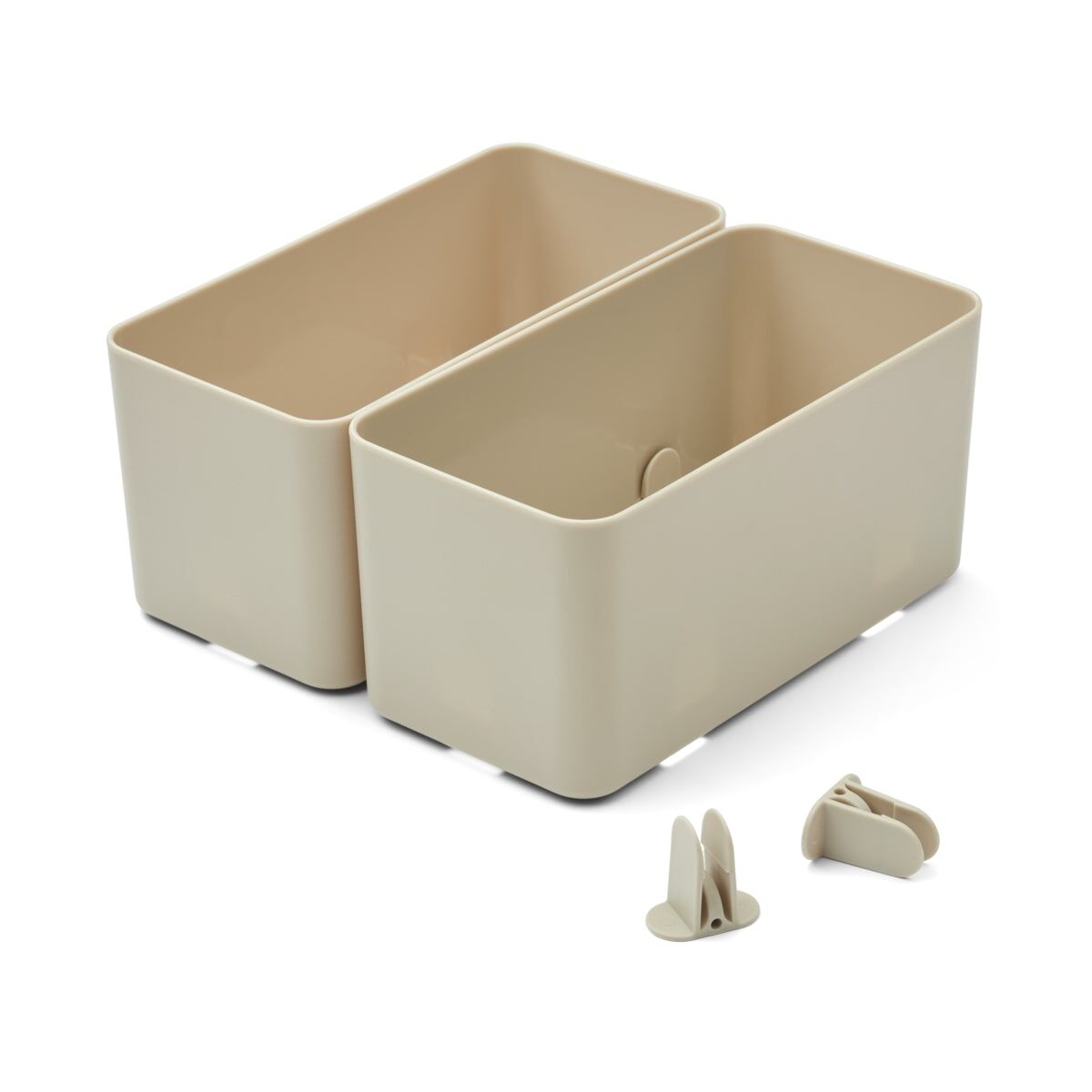 DELISTED Liewood Aufbewahrungssystem Jamal „Sandy“, large, 2er-Set, 21x10,5cm
