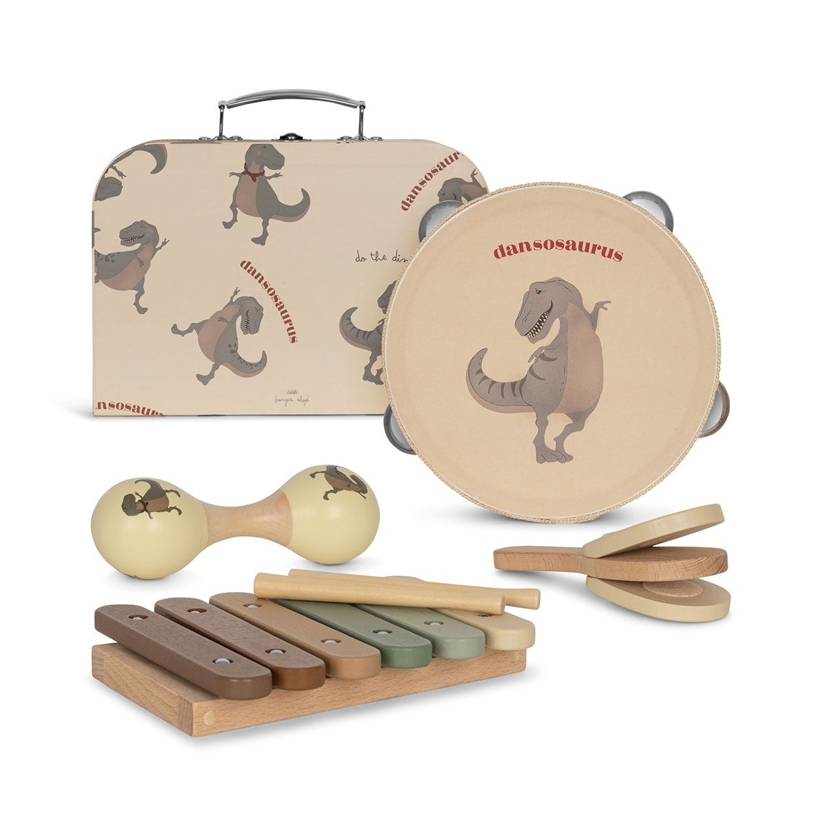 Konges Sløjd Musikset „T-Rex“, FSC®-Holz