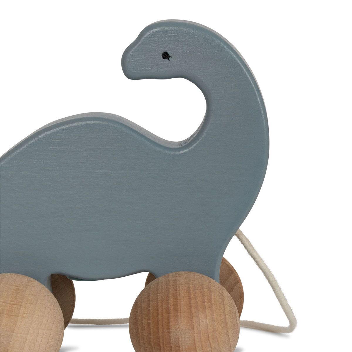 Konges Sløjd Dino Nachziehtier „Blue“, FSC®-Holz – Bild 3
