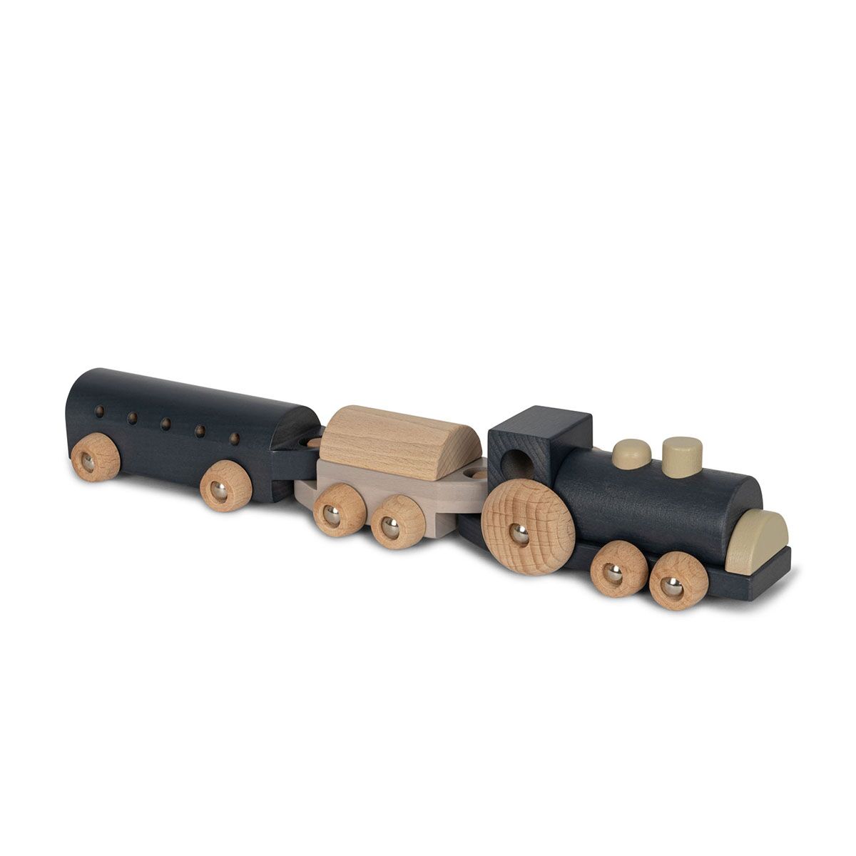 Konges Sløjd großer Holzzug „Blue“, FSC®-Holz, L30cm