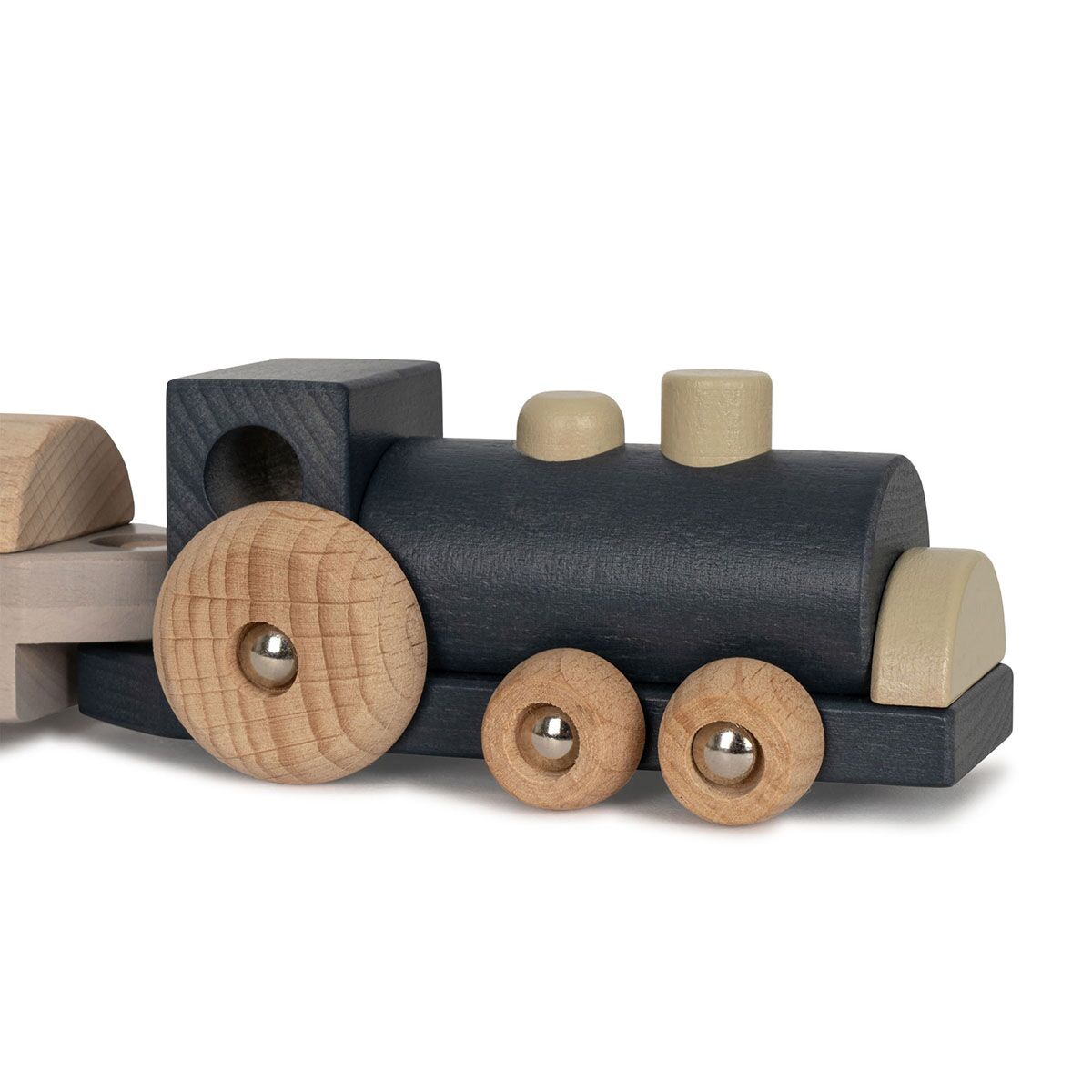 Konges Sløjd großer Holzzug „Blue“, FSC®-Holz, L30cm – Bild 2