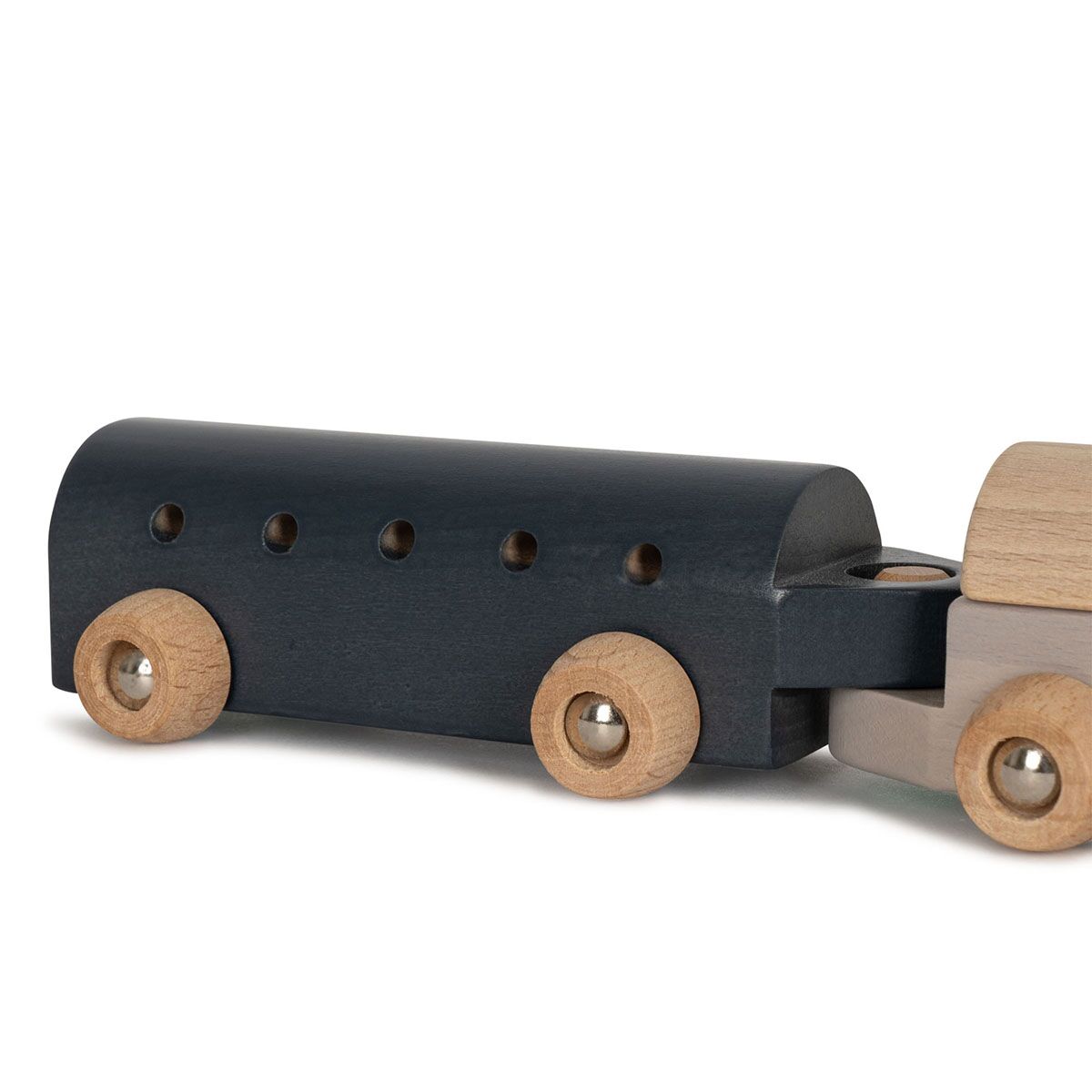 Konges Sløjd großer Holzzug „Blue“, FSC®-Holz, L30cm – Bild 4