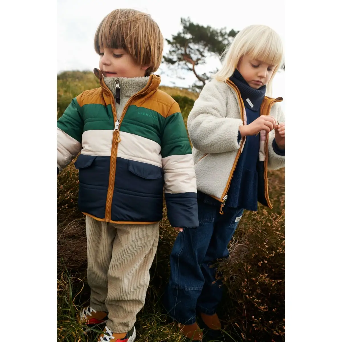 Liewood Schlauchschal Mathias „Army brown / Sandy“, Kinderschal, Bio-Baumwolle – Bild 11