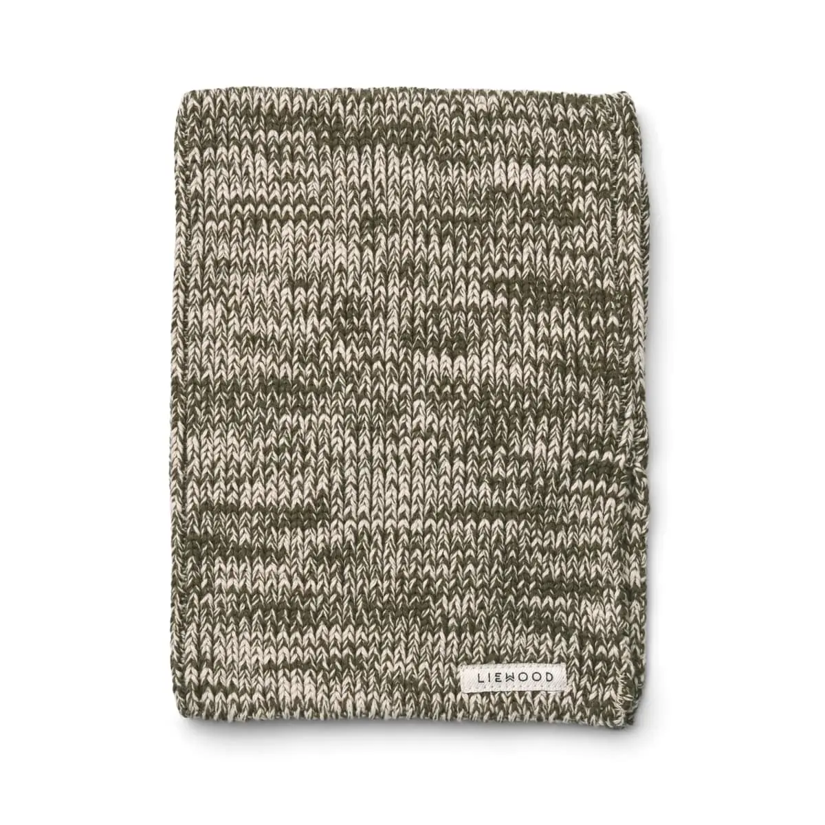Liewood Schlauchschal Mathias „Army brown / Sandy“, Kinderschal, Bio-Baumwolle