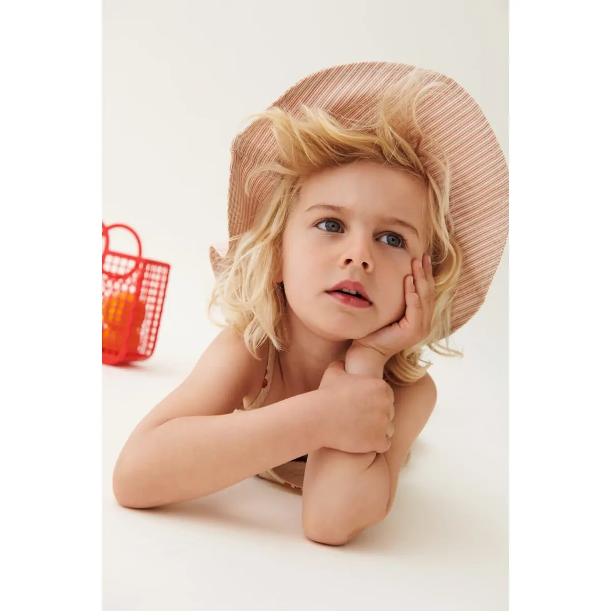 Liewood Wende-Sonnenhut Amelia „Flower market / Sandy mix“, 0-12 Monate – Bild 7