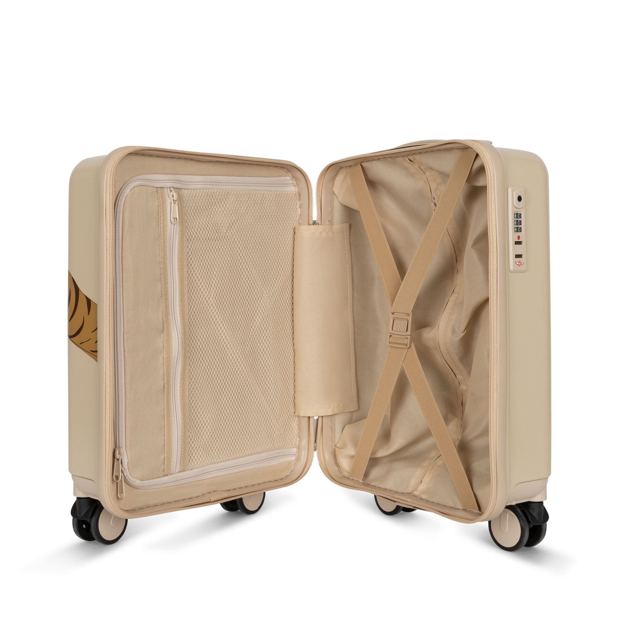 Konges Sløjd Kinder-Handgepäckkoffer „Tiger“, 25L, 45x31x21cm