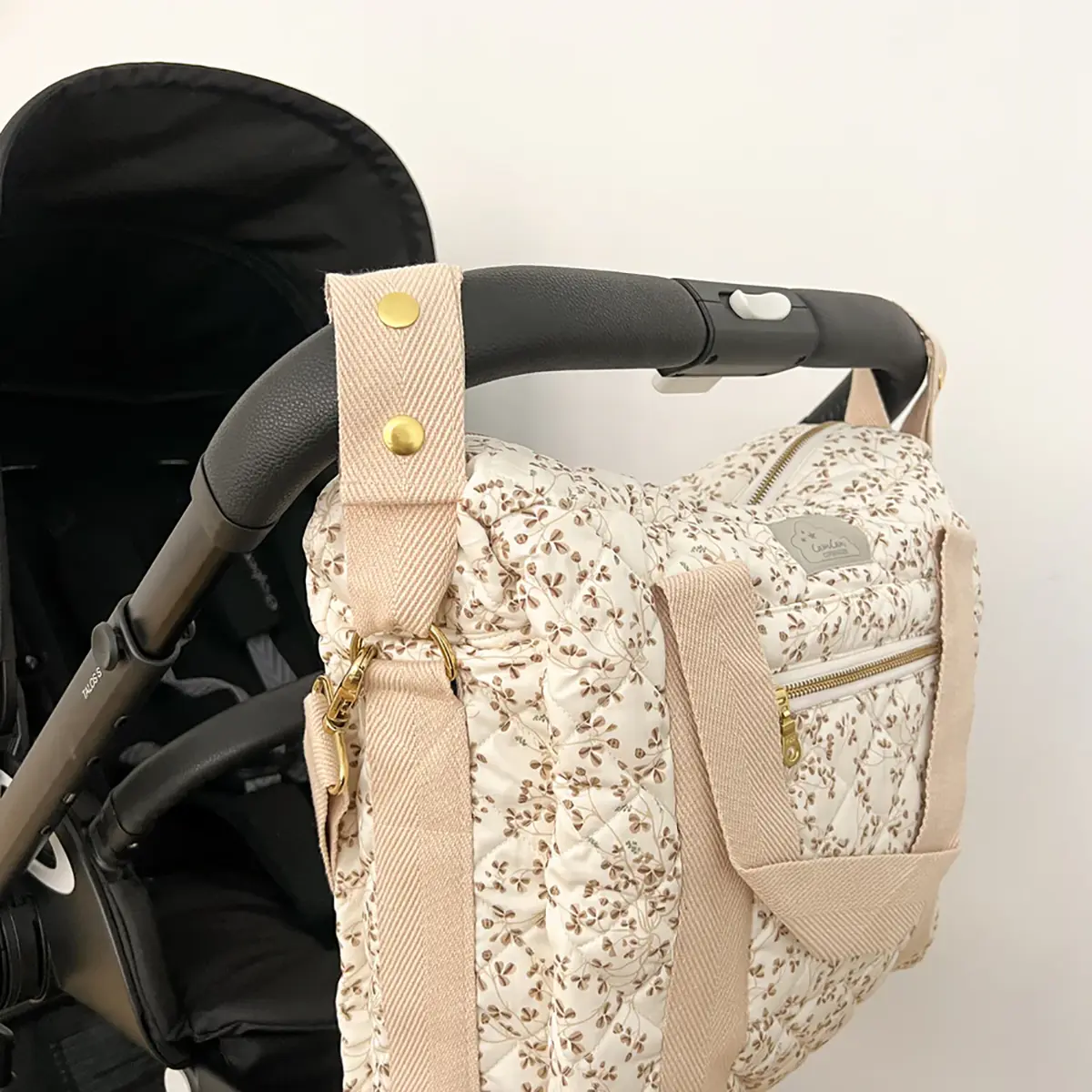 Cam Cam Wickeltasche „Lierre“, inkl. Wickeltaschenaufhänger