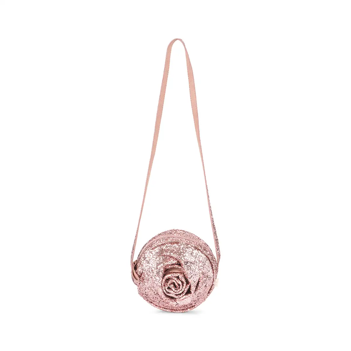 Konges Sløjd Glitzertasche für Kinder „Rose“