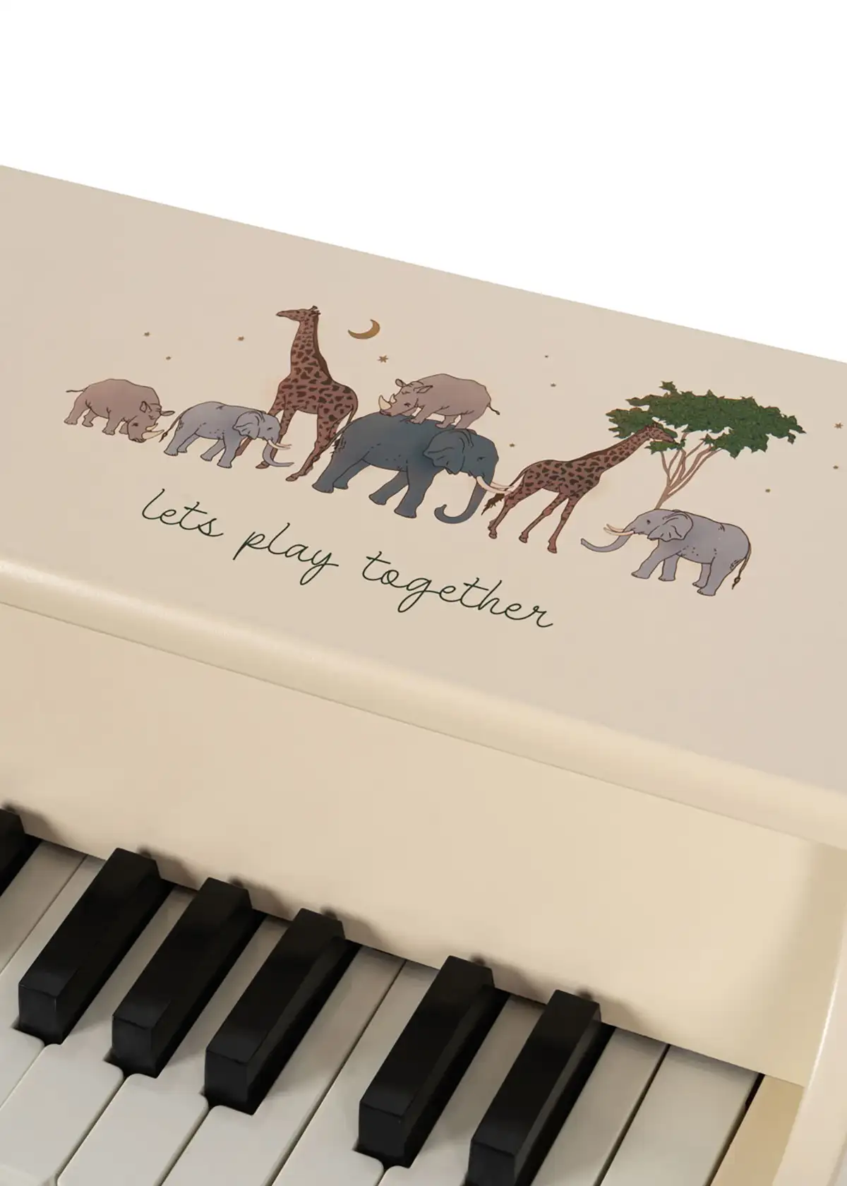 Konges Sløjd Spielzeug Miniatur-Klavier „Safari“, FSC®-Holz