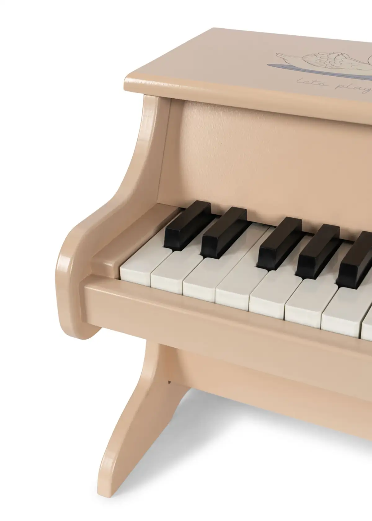 Konges Sløjd Spielzeug Miniatur-Klavier „Swan“, FSC®-Holz