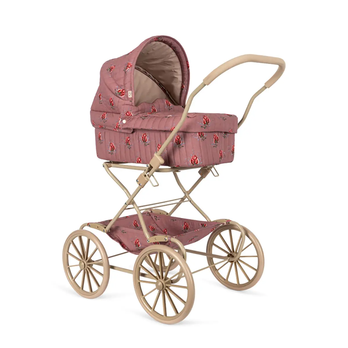 Konges Sløjd Puppenwagen „Vita Rosa Blush Glitter“