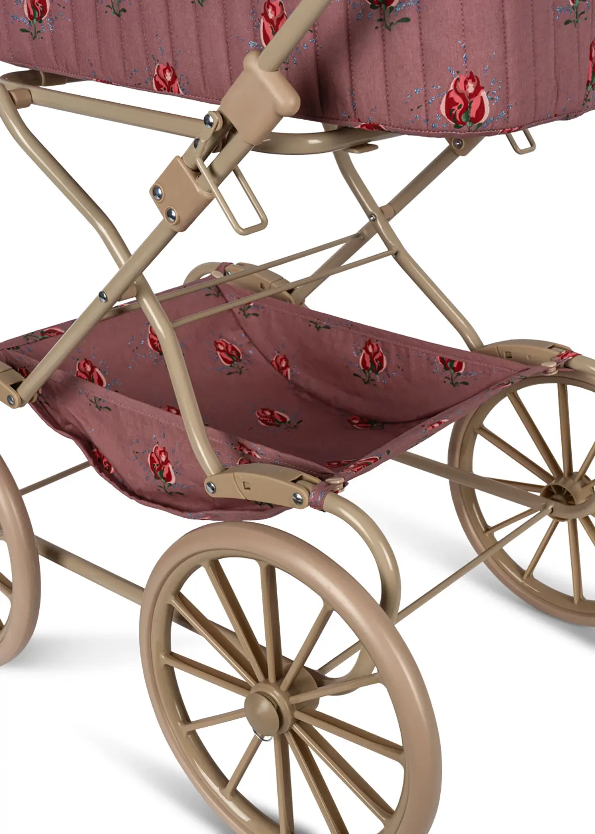 Konges Sløjd Puppenwagen „Vita Rosa Blush Glitter“