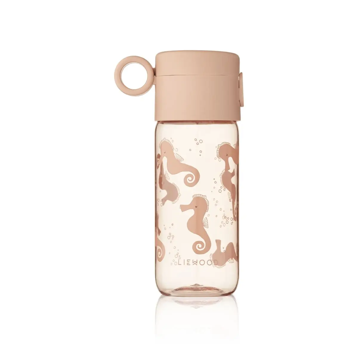 Liewood Tritan-Wasserflasche Clemence „Seahorse / Apple blossom“, 350ml