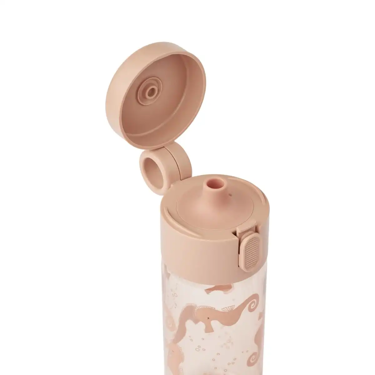 Liewood Tritan-Wasserflasche Clemence „Seahorse / Apple blossom“, 350ml