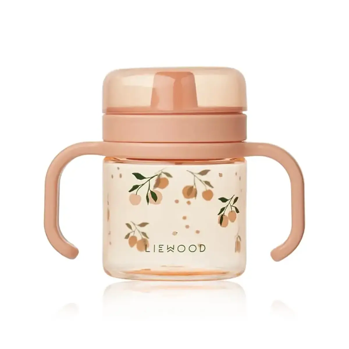 Liewood Baby-Trinkbecher Kylo „Peach / Sea shell“ aus Tritan, 280ml