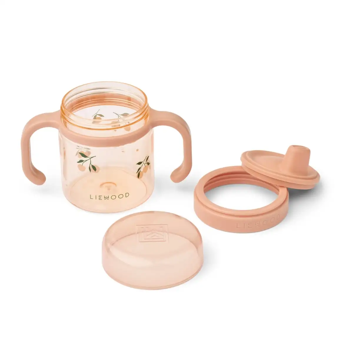 Liewood Baby-Trinkbecher Kylo „Peach / Sea shell“ aus Tritan, 280ml
