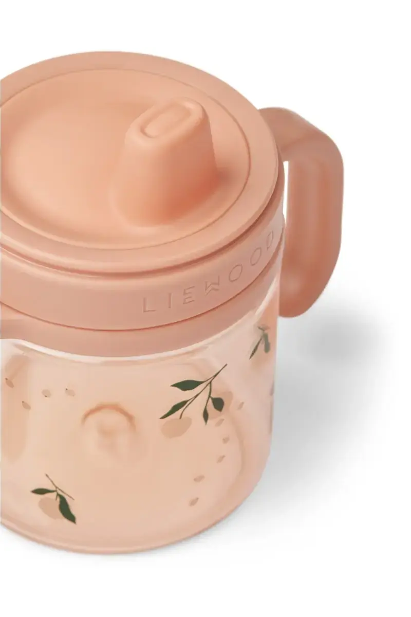 Liewood Baby-Trinkbecher Kylo „Peach / Sea shell“ aus Tritan, 280ml