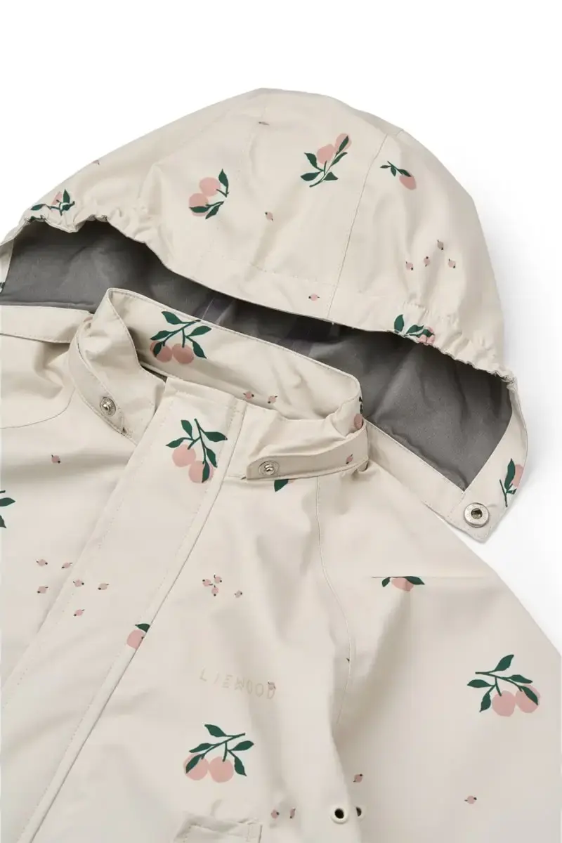 Liewood Softshell Regenbekleidungs-Set Pedia „Peach / Sea shell“