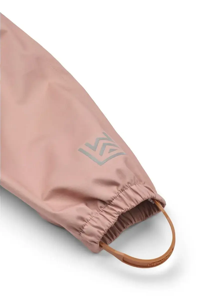 Liewood Softshell Regenbekleidungs-Set Pedia „Peach / Sea shell“