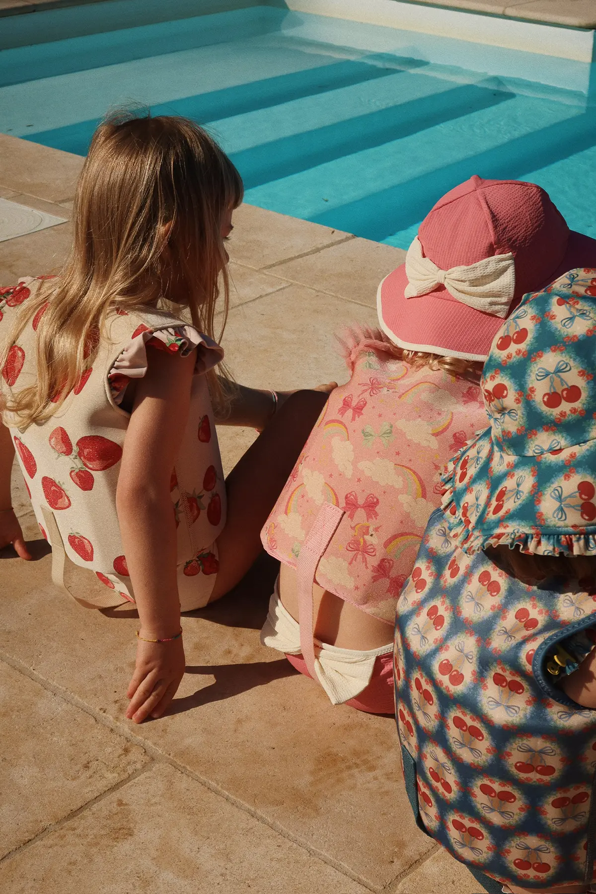 Konges Sløjd Kinder-Schwimmweste Avery „Fragola“, Neopren, 1-2J – Bild 6