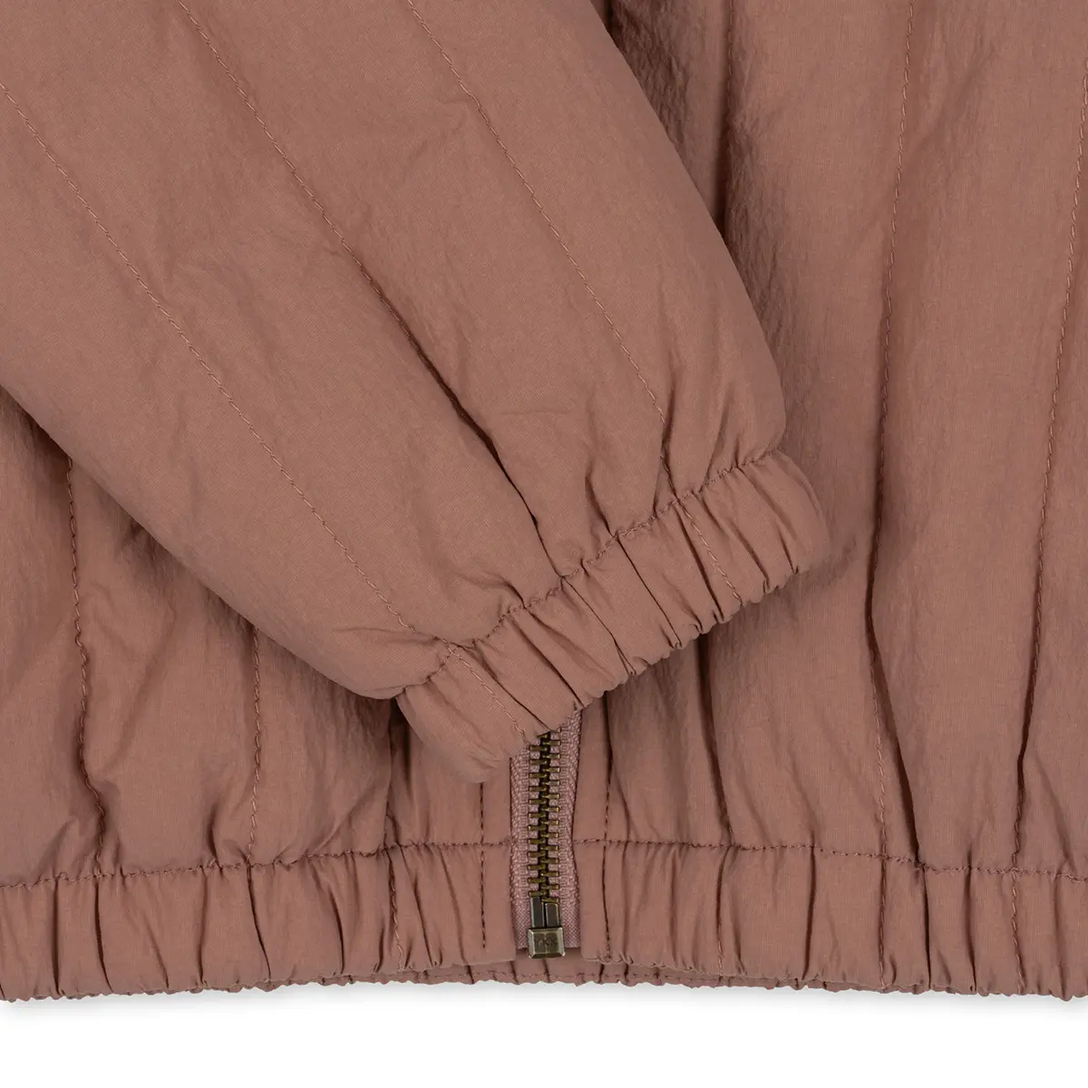 DELISTED Konges Sløjd Bomberjacke Juno „Cherry / Cameo Brown“ – Bild 6