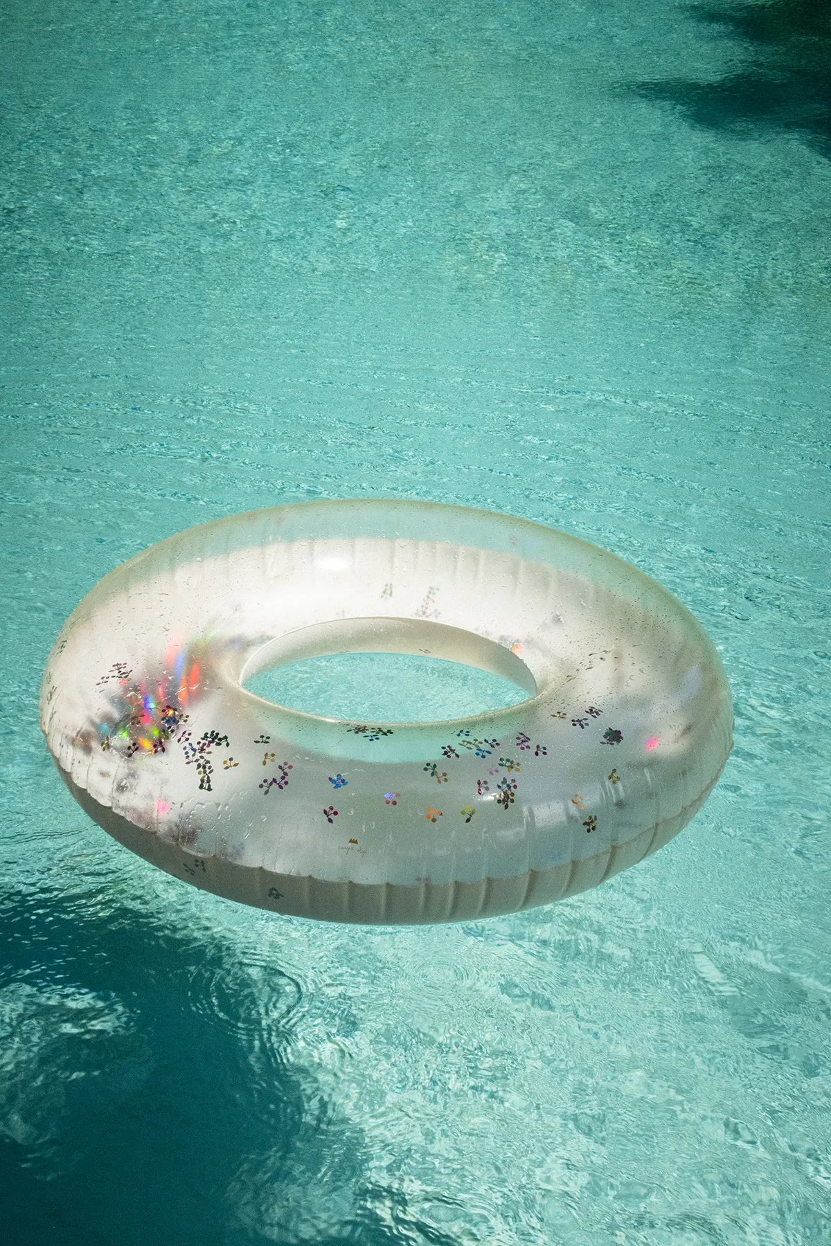 Konges Sløjd Grande Schwimmreifen „Multi Cherry / Transparent" ø100cm