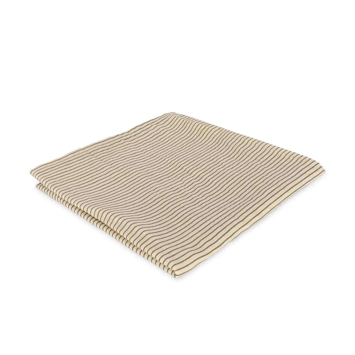 Konges Sløjd Musselin Wickeltuch „Tea stripe“, 115cm, GOTS