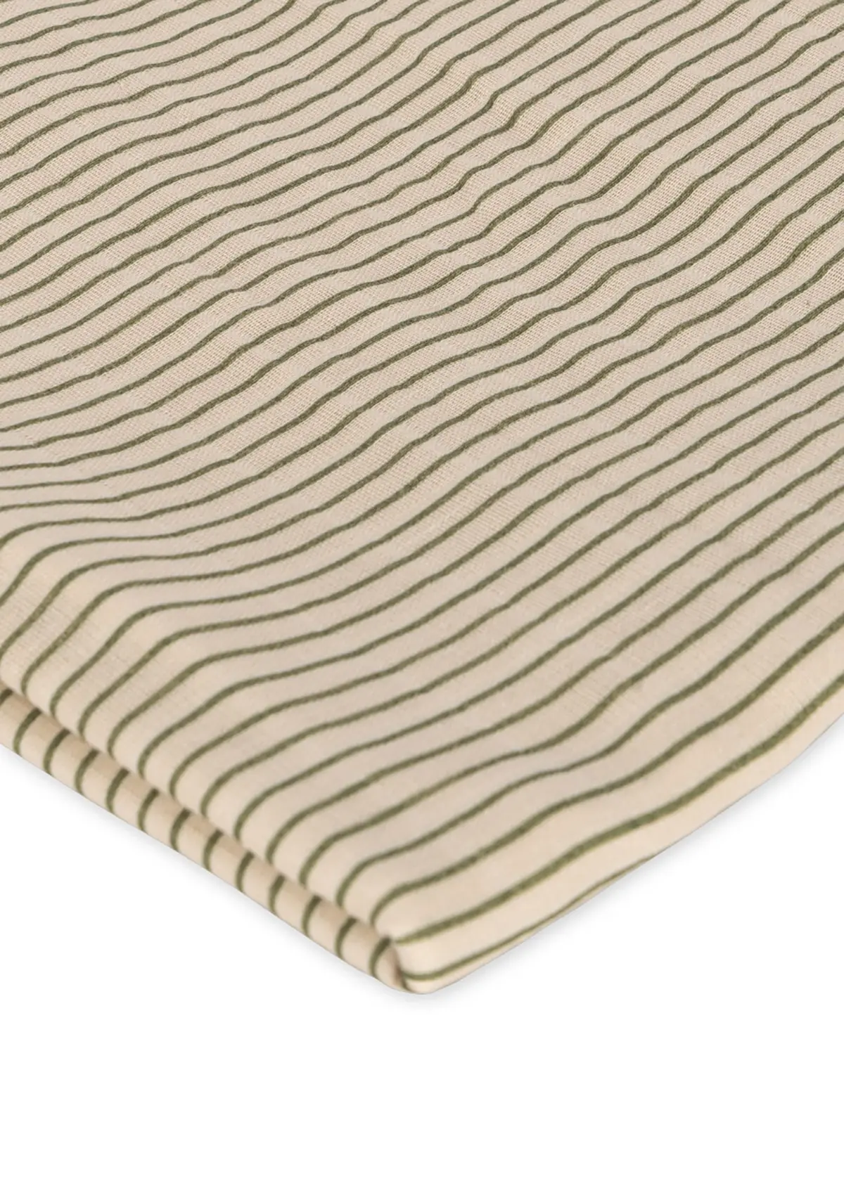 Konges Sløjd Musselin Wickeltuch „Tea stripe“, 115cm, GOTS