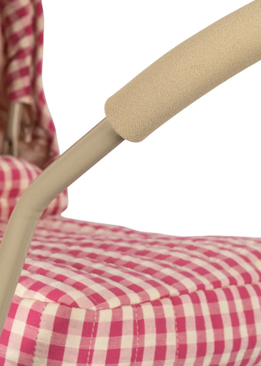 Konges Sløjd Puppen-Buggy „Bubblegum Check“