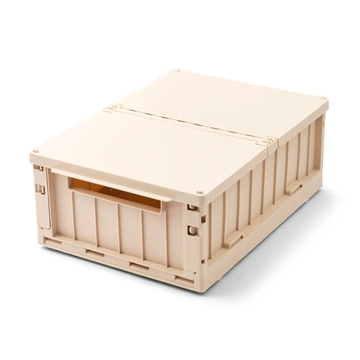 Liewood Bettrollbox Weston „Pecan“ mit Deckel, Größe L