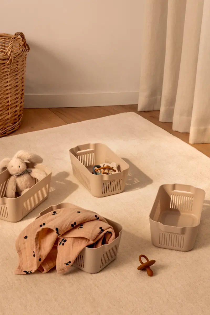 Liewood Kunststoffkorb-Set Makeeva „Sandy“, Mini