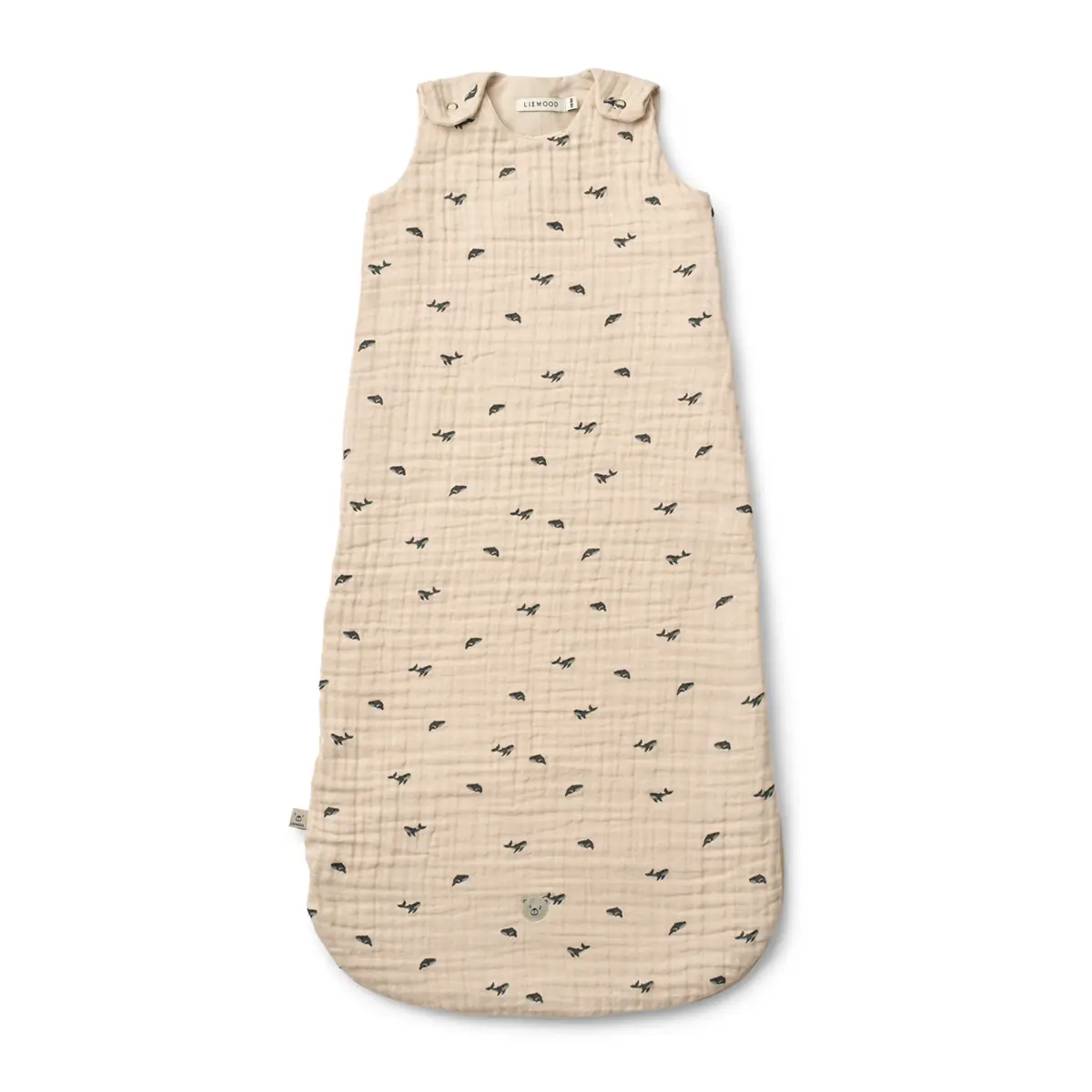 Liewood Schlafsack Flora „Mini whale / Sandy“