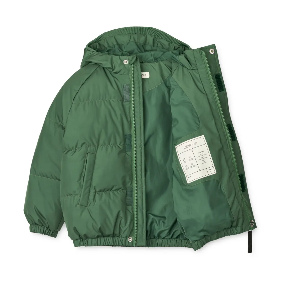 Liewood Daunenjacke Adelina „Dusty ivy“ mit Kapuze
