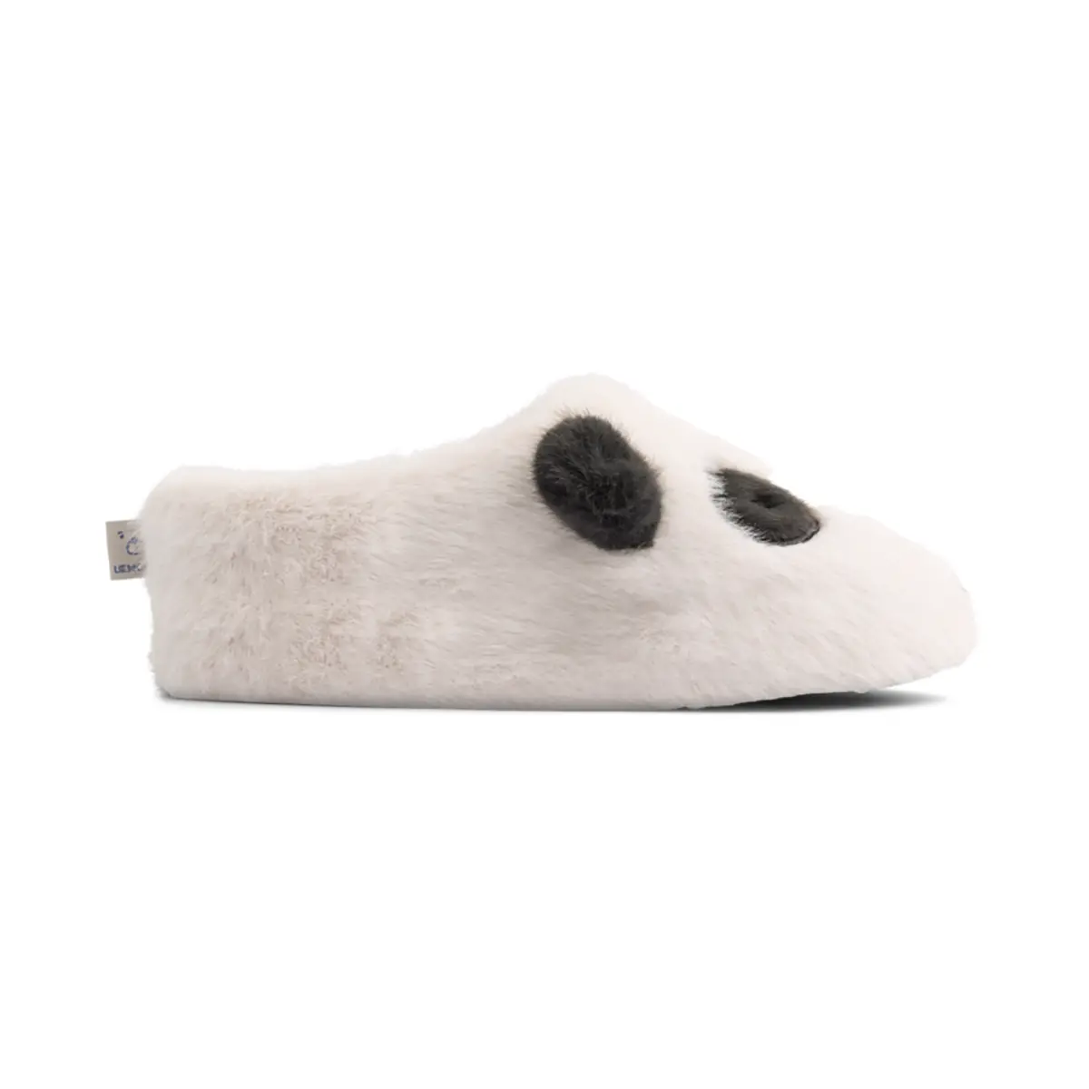 Liewood Plüsch Hausschuhe Aviaja „Panda / Sandy / Dark grey“